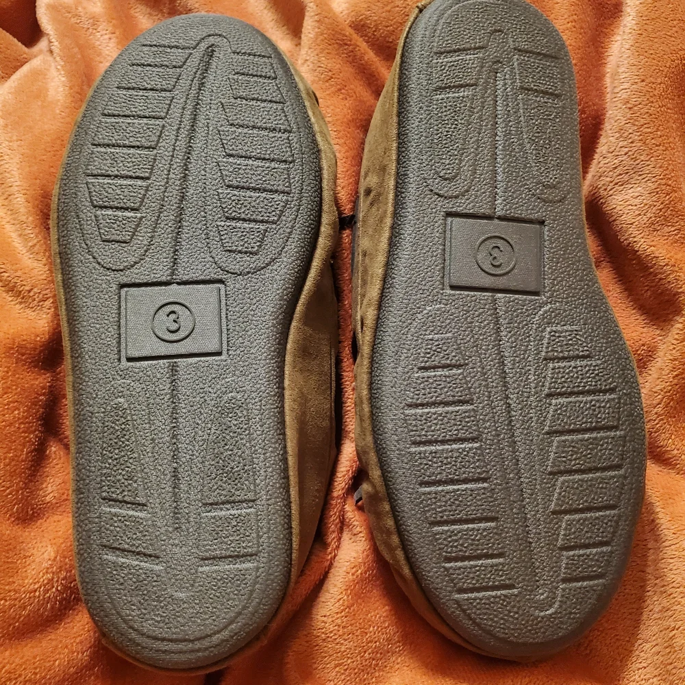 Cat & Jack Tan Kids Moccasins
